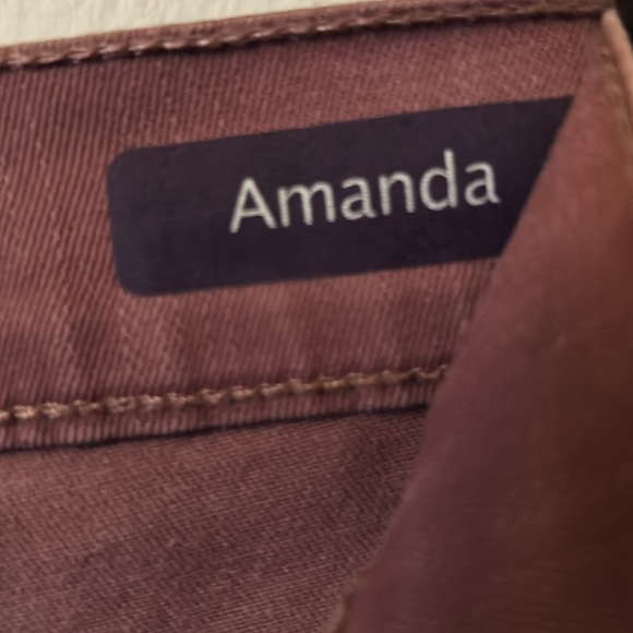 Gloria Vanderbilt Amanda Straight Leg Jeans Size 16 - Picture 3 of 8
